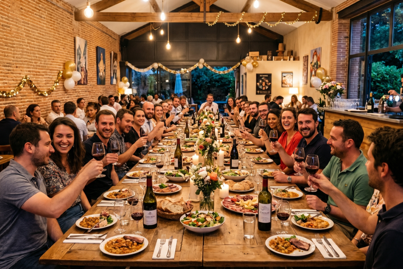 Privatisation de restaurant pour repas de groupe à Toulouse quartier saint simon